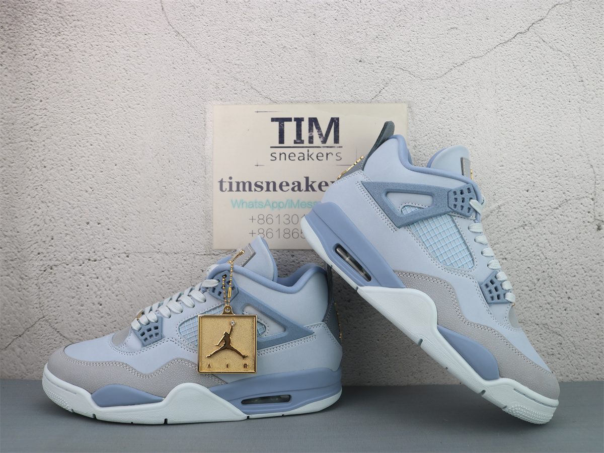 GX Batch Air Jordan 4 UNC Tar Heels PE HV9204-407